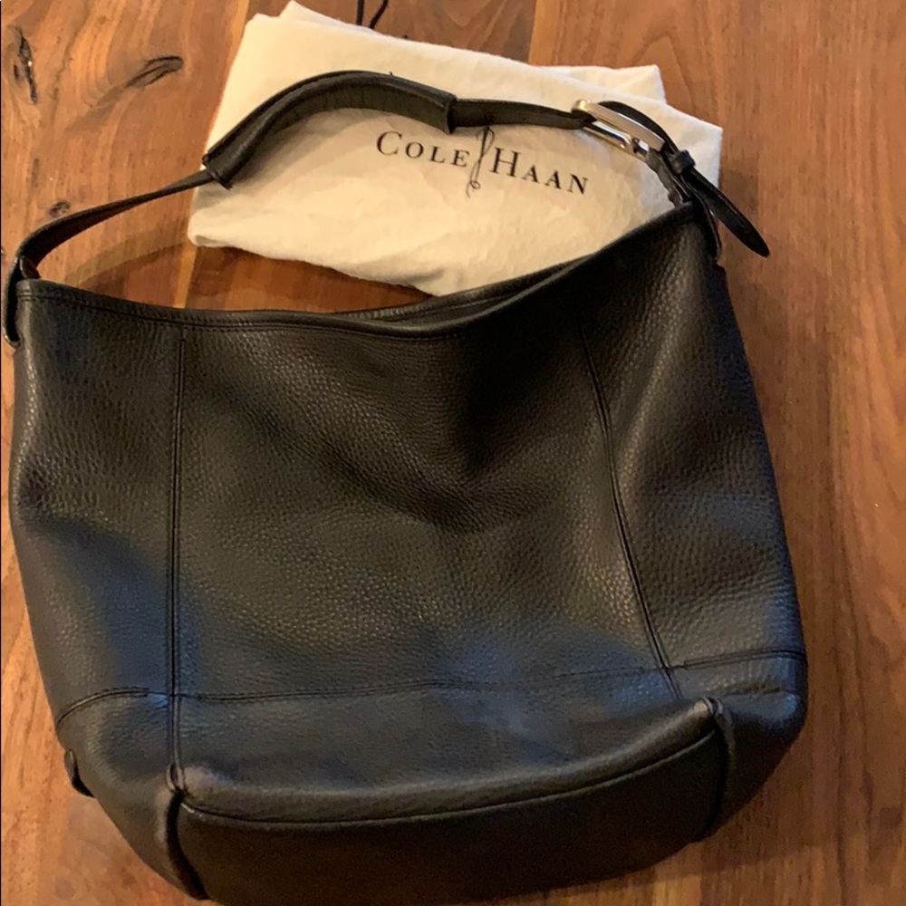 Cole Haan Pebble Black Tote